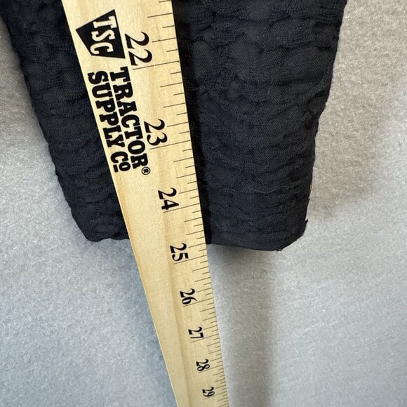 Zara Black Scroll Jacquard Embroidered Pleated Prep Jacket Blazer Womens Size XS - Picture 9 of 13